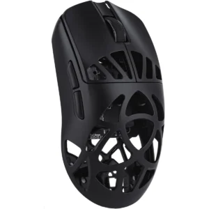 Epomaker Carbon X Wireless Gaming Mouse, 400 to 30,000 DPI Adjustable, PAW3950 Sensor, 50g Lightweight, Carbon Fiber Shell, 2.4G/BT/USB-C Rechargeable Wireless Mouse for PC/Mac/Linux (Black)