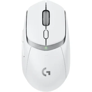 Logitech G309 Lightspeed Wireless Gaming Mouse, Lightweight, LIGHTFORCE Switches, Hero 25K Sensor, 300+ hr Battery, 6 Programmable Buttons, PC & Mac - White