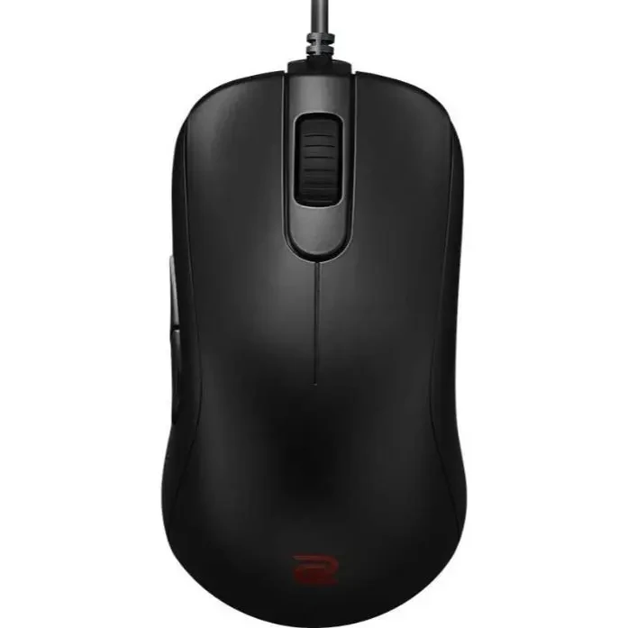 BenQ Zowie S2-C Symmetrical-Short Gaming Mouse for Esports, 3200 Maximum DPI, 5 Buttons, 4 DPI Settings, 3360 Sensor, Black