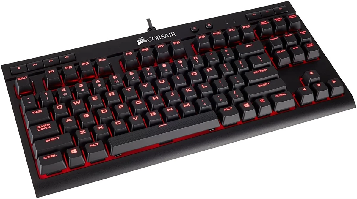 Corsair K63 Compact Mechanical Gaming Keyboard - Backlit Red LED - Linear & Quiet - Cherry MX Red - Image 3