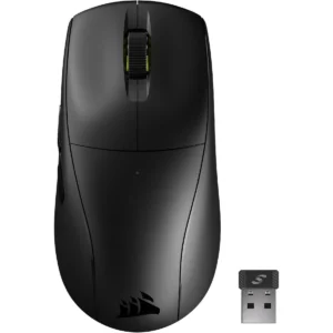 Corsair M75 AIR Wireless Ultra Lightweight Gaming Mouse, 2.4GHz & Bluetooth, 26,000 DPI, Up to 100hrs Battery, iCUE Compatible – Black