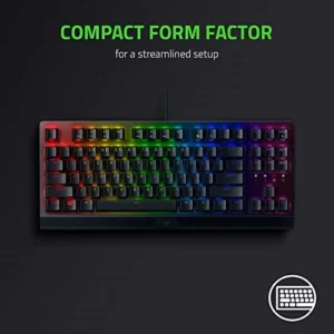 (Switch Options) Razer BlackWidow V3 Tenkeyless TKL Mechanical Gaming Keyboard