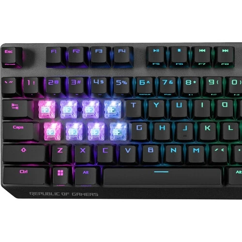 Asus Rog Strix Scope NX RGB Wireless Deluxe Mechanical Gaming Keyboard - Red Switches - Image 4
