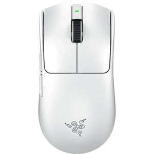Razer Viper V3 Pro Wireless Esports Gaming Mouse: Symmetrical, 54g Lightweight, 8K Polling, 35K DPI Optical Sensor, Gen3 Optical Switches, 8 Programmable Buttons, 95 Hr Battery - White (Without Box)
