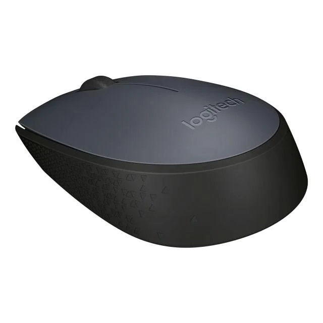 Logitech M170 Wireless Mouse - Grey Black - Image 2