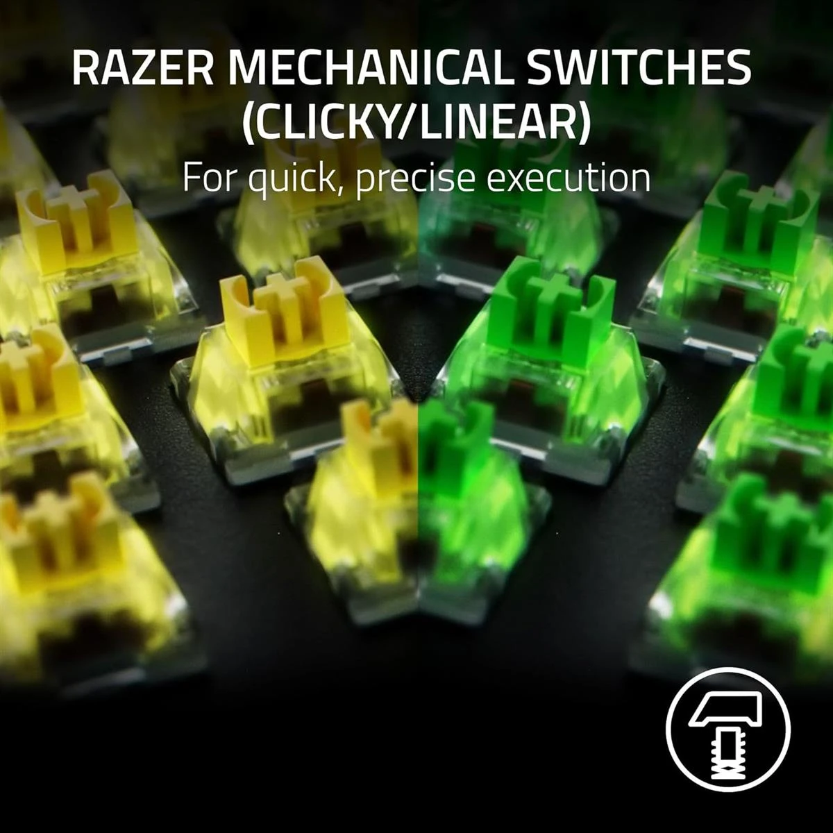 Razer BlackWidow V4 X RGB Mechanical Gaming Keyboard - Green Switches - Image 2