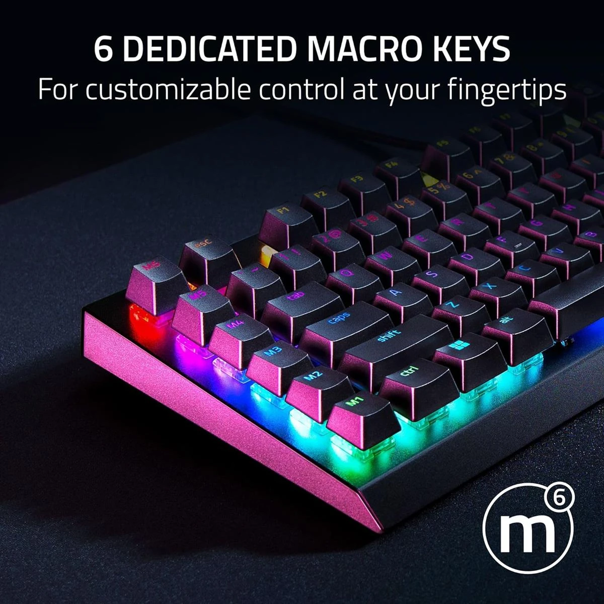 Razer BlackWidow V4 X RGB Mechanical Gaming Keyboard - Green Switches - Image 3