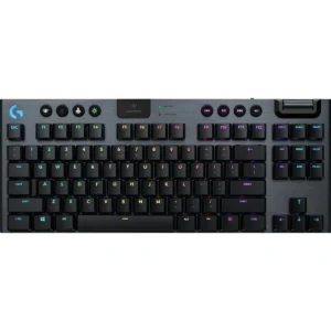 Logitech G915 TKL Lightspeed Wireless Mechanical Gaming Keyboard - Black (Clicky Switches)