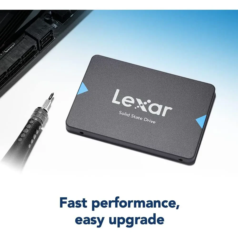 Lexar NQ100 480GB SSD 2.5 Inch SATA III Internal Solid State Drive, Up to 550MB/s Read, Gray - Image 5