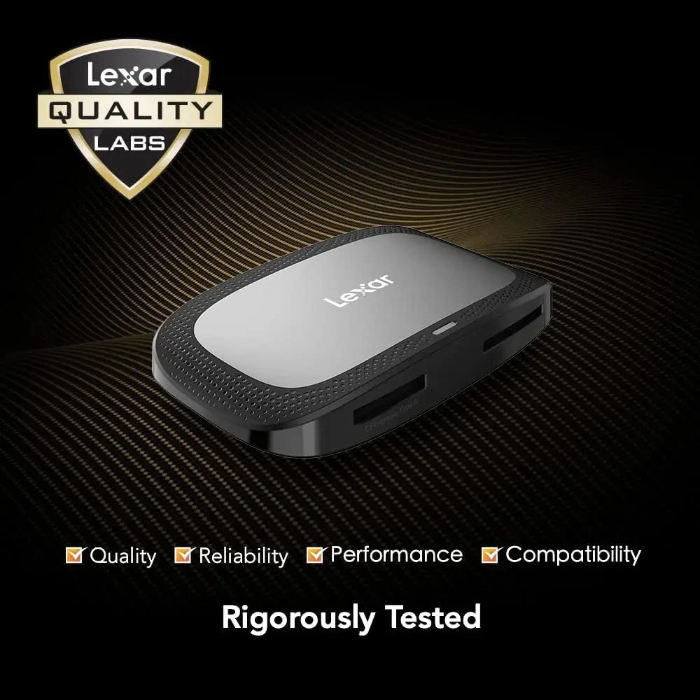 Lexar Professional CFexpress Type A / SD USB 3.2 Gen 2 Reader, Designed for CFexpress Type A and SD UHS-II Cards, High-Speed USB 10Gbps Transfer Speeds - Image 2