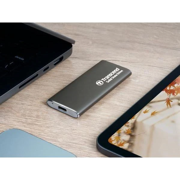 Transcend ESD265C 500GB External Solild State Drive, Portable SSD, Slim & Sleek Lightweight, Aluminum casing, Up to 1050 MB/s,Type A and C - Image 7