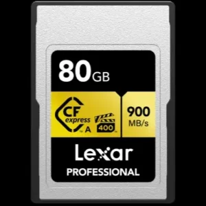 Lexar Gold Series Professional 80GB CFexpress Type-A Memory Card