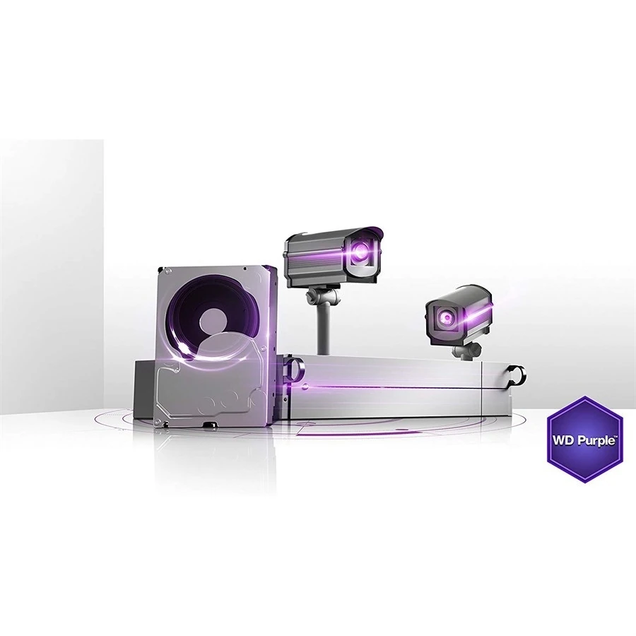 WD Purple 4TB Surveillance Hard Drive - SATA 3.5"