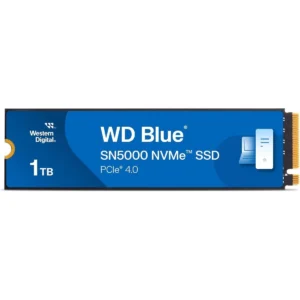 Western Digital WD Blue SN5000 1TB NVMe Internal Solid State Drive SSD - PCIe Gen 4.0, M.2 2280, Up to 5,150 MB/s