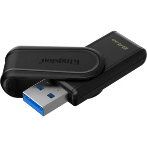 Kingston DataTraveler Exodia S 64GB USB Flash Drive, USB 3.2 Gen 1, Swivel Cap
