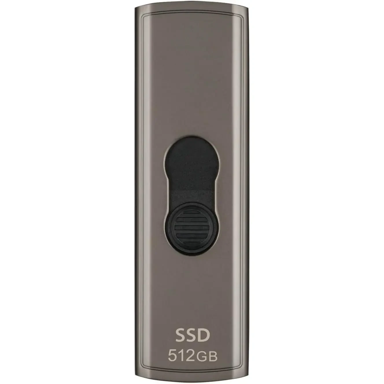 Transcend ESD330C 2TB External SSD, USB 3.2 Gen2, Up to 1,050MB/s, Portable SSD with Type C, Retractable Connector Metal Case, for Gaming Console, iPhone, iPad, Android, Smart TV, Bronze - Image 2