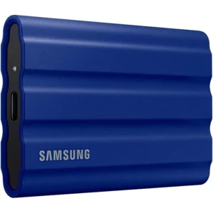 Samsung T7 Shield 1TB Portable SSD, up to 1050MB/s, USB 3.2 Gen2, Rugged, IP65 Rated, for Photographers, Content Creators and Gaming External Solid State Drive, Blue