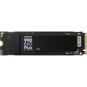 Samsung 990 EVO Plus 1TB SSD, PCIe Gen 4x4, Gen 5x2 M.2 2280, Speeds Up-to 7,150 MB/s, Upgrade Storage for PC/Laptops, HMB Technology and Intelligent Turbowrite 2.0