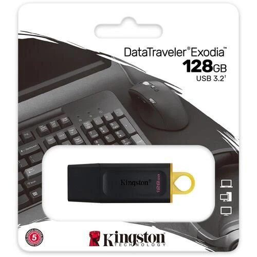 Kingston DataTraveler Exodia 128GB USB 3.2 Flash Drive - Image 4