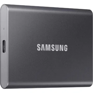 Samsung T7 4TB Portable SSD, External Solid State Drive, Speeds Up to 1,050MB/s, USB 3.2 Gen 2, Reliable Storage for Gaming, Students, Professionals, Gray