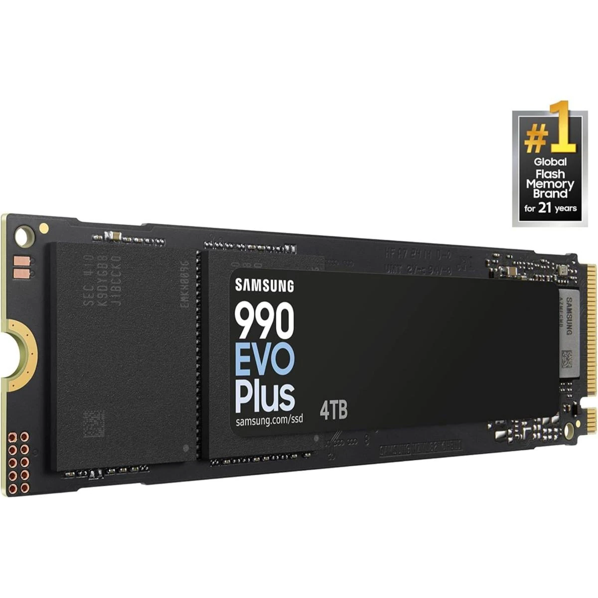 Samsung 990 EVO Plus 4TB SSD, PCIe Gen 4x4 | Gen 5x2 M.2 2280, Speeds Up-to 7,250 MB/s, Upgrade Storage for PC/Laptops, HMB Technology and Intelligent Turbowrite 2.0 - Image 2