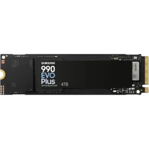 Samsung 990 EVO Plus 4TB SSD, PCIe Gen 4x4 | Gen 5x2 M.2 2280, Speeds Up-to 7,250 MB/s, Upgrade Storage for PC/Laptops, HMB Technology and Intelligent Turbowrite 2.0