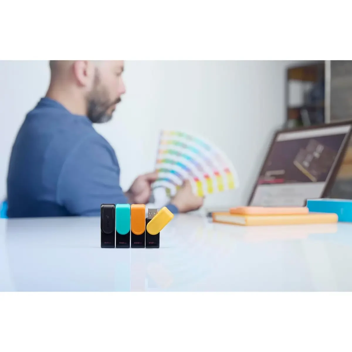 Kingston DataTraveler Exodia S 128GB USB Flash Drive, USB 3.2 Gen 1, Swivel Cap - Image 3