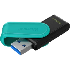 Kingston DataTraveler Exodia S 128GB USB Flash Drive, USB 3.2 Gen 1, Swivel Cap